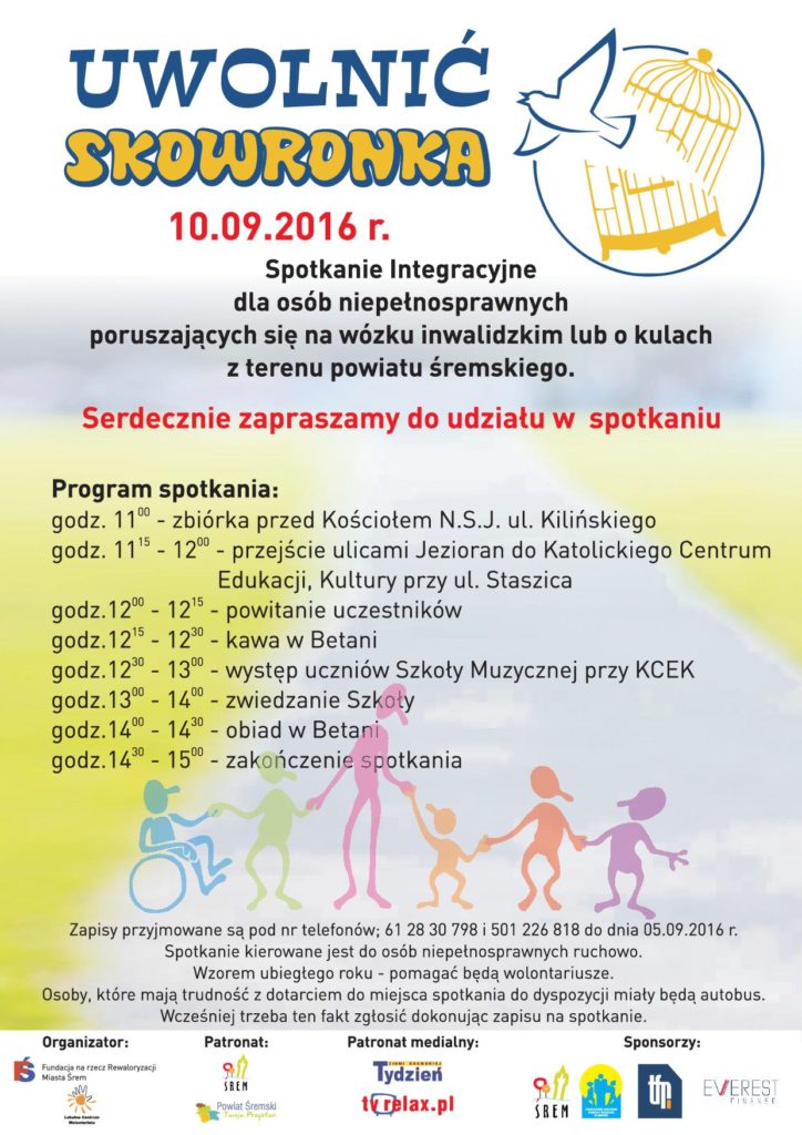 Plakat Uwolnić Skowronka 2016